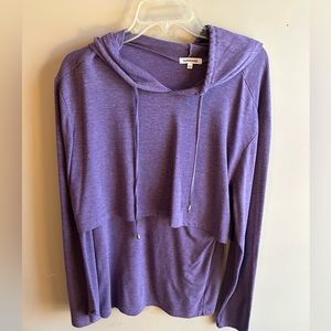 COPY - ginkana XXL purple nursing breastfeeding hoodie